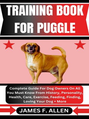 cover image of TRAINING BOOK FOR PUGGLE